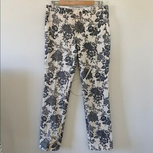 ASOS Men's Pants with Black Floral Design